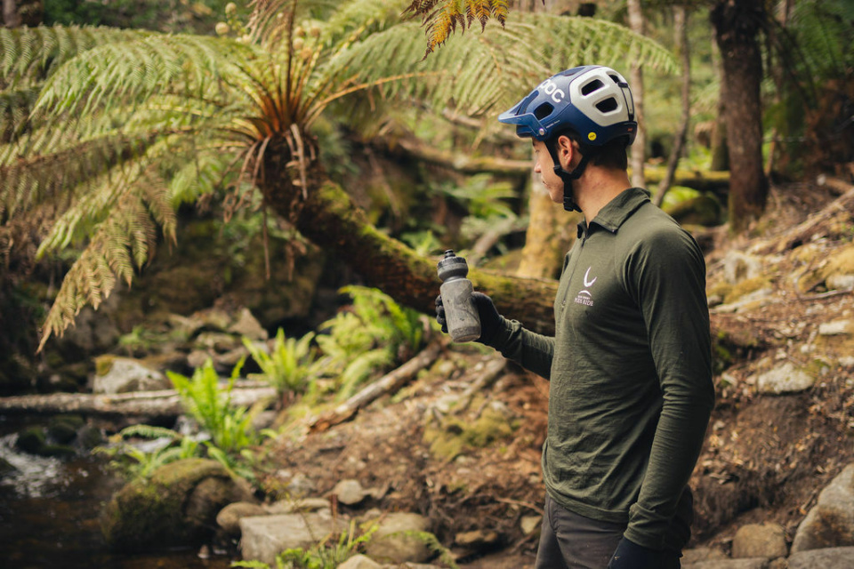 Riding jersey - kale.