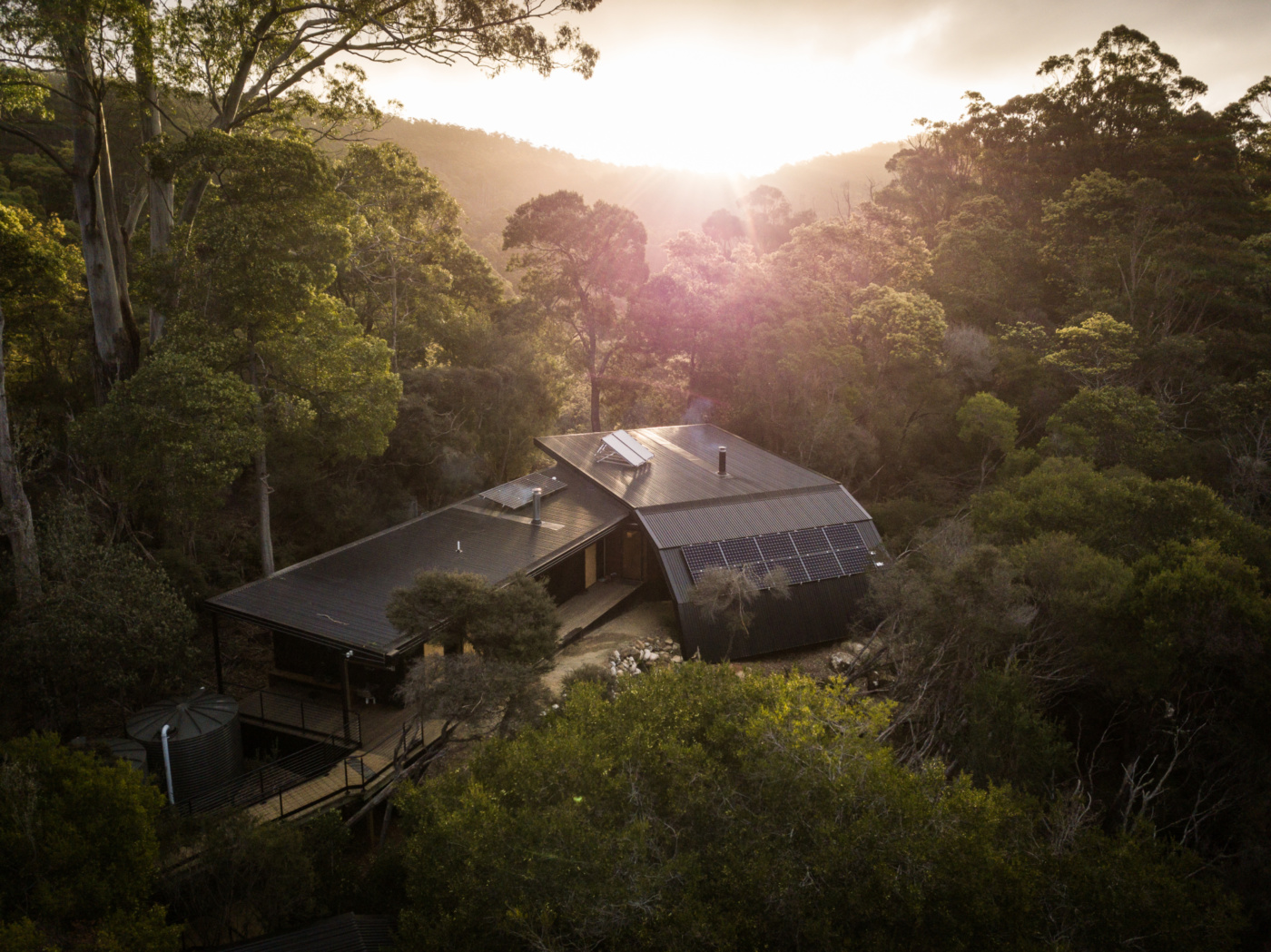 It's unique and nestled within the Blue Derby trail network.